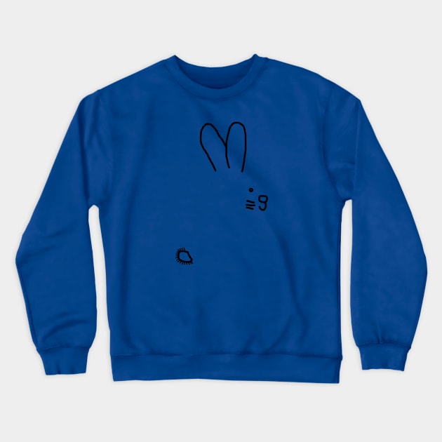 It is the Easter Bunny Crewneck Sweatshirt by ellenhenryart